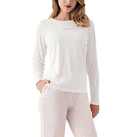 Arnetta AR3417-S Kadın Kışlık İkili Pijama Takım