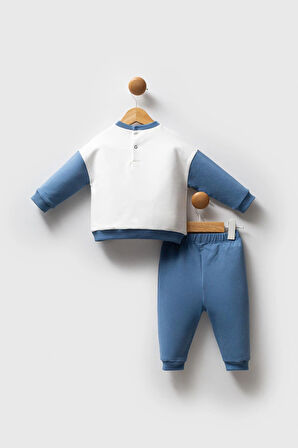 U.S. Polo Assn. Erkek Bebek 2'li Takım Mavi