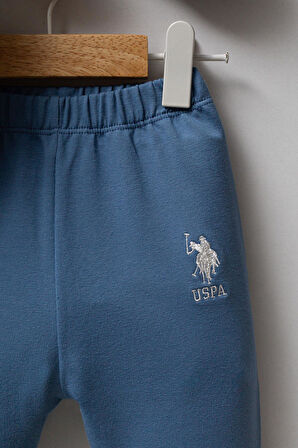 U.S. Polo Assn. Erkek Bebek 2'li Takım Mavi
