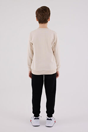 U.S. Polo Assn. Erkek Çocuk Eşofman Takımı Bej