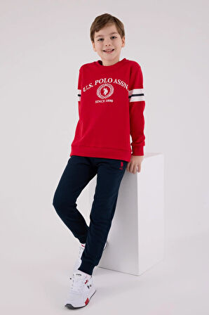 U.S. Polo Assn. Erkek Çocuk Eşofman Takımı Kırmızı