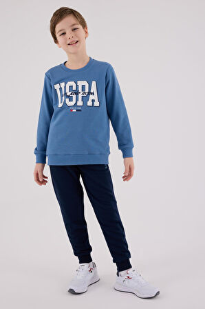 U.S. Polo Assn. Erkek Çocuk Eşofman Takımı Mavi