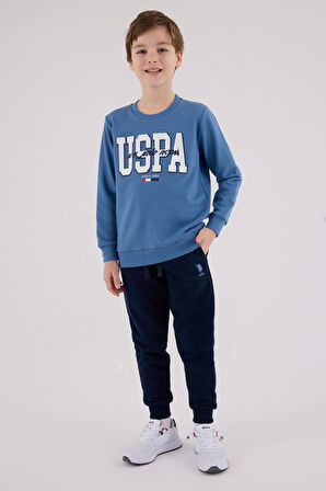 U.S. Polo Assn. Erkek Çocuk Eşofman Takımı Mavi