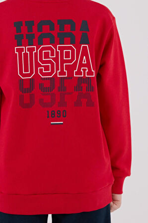 U.S. Polo Assn. Erkek Çocuk Eşofman Takımı Kırmızı