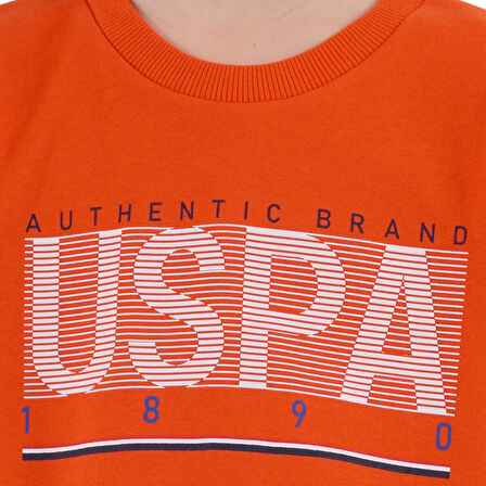 Erkek Çocuk Turuncu Eşofman Takımı