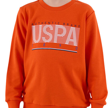 Erkek Çocuk Turuncu Eşofman Takımı