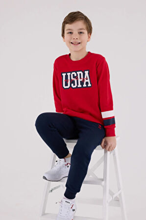 U.S. Polo Assn. Erkek Çocuk Eşofman Takımı Kırmızı