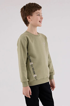 U.S. Polo Assn. Erkek Çocuk Eşofman Takımı Çay Yeşili