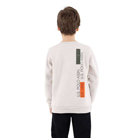 Erkek Çocuk Bej Eşofman Takımı