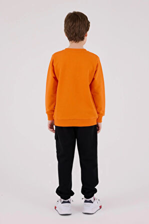 U.S. Polo Assn Erkek Çocuk Eşofman Takımı Turuncu