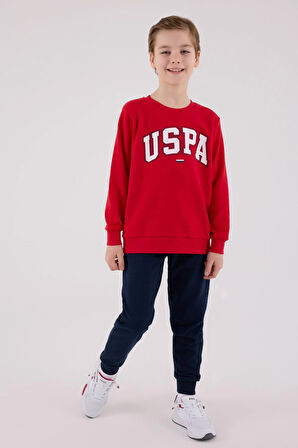 U.S. Polo Assn. Erkek Çocuk Eşofman Takımı Kırmızı