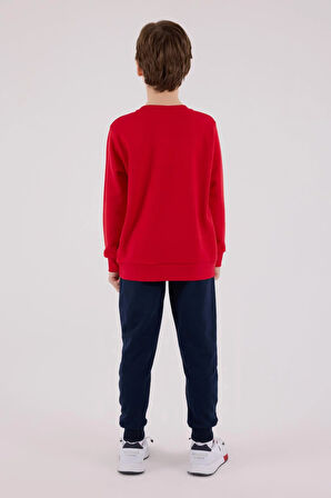 U.S. Polo Assn. Erkek Çocuk Eşofman Takımı Kırmızı