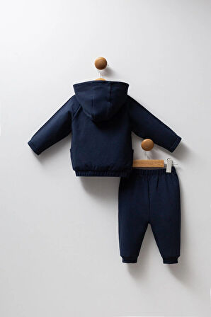 U.S. Polo Assn. Erkek Bebek 3'lü Takım Lacivert