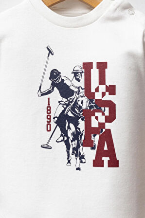 U.S. Polo Assn. Erkek Bebek 3'lü Takım Bordo