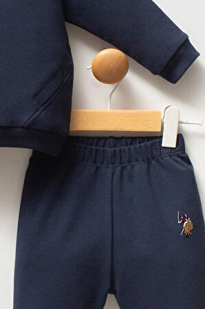 U.S. Polo Assn Erkek Bebek 2 li Takım Lacivert