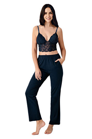 Arnetta Kadın Lacivert 3'lü Takım 3431 