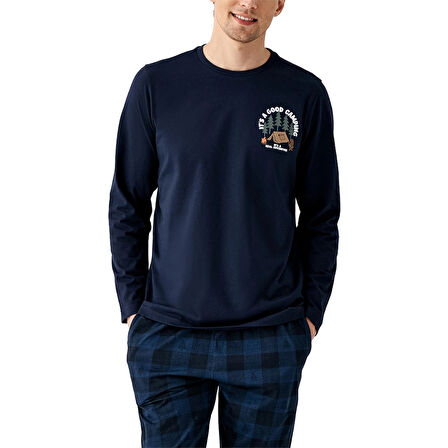 Arnetta AR3500-S Baba Oğul Kışlık İkili Pijama Takım (Baba)