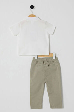 U.S POLO ASSN ERKEK BEBEK 2Lİ TAKIM - Beyaz