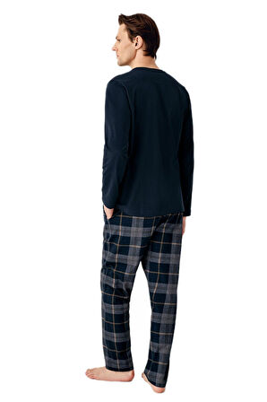 Arnetta Erkek Lacivert Pijama Takım 3508 