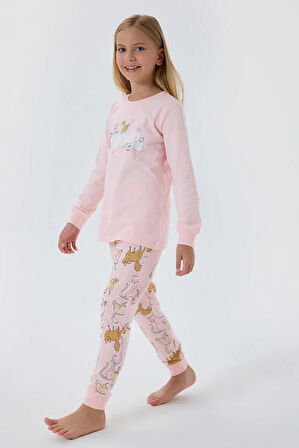 ROLY POLY RP3710-G KIZ ÇOCUK PİJAMA TAKIM