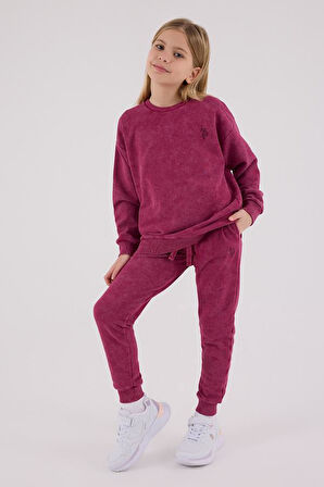 U.S. Polo Assn US2302-G  Kız Çocuk İkili Takım
