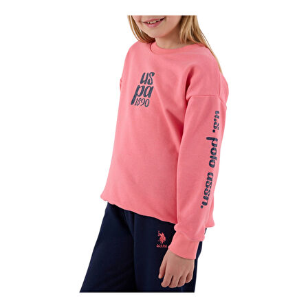 Kız Çocuk Pembe Eşofman Takımı