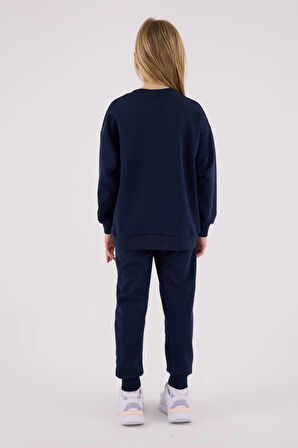 U.S. Polo Assn. Kız Çocuk Eşofman Takımı Lacivert