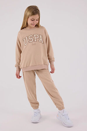 U.S. Polo Assn. Kız Çocuk Eşofman Takımı Büskivi