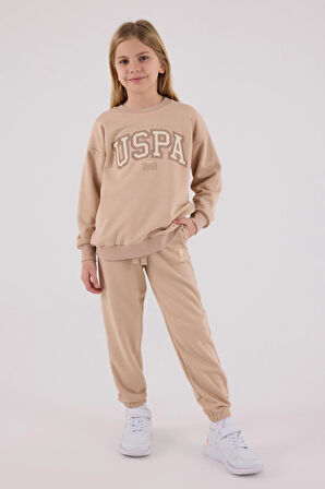 U.S. Polo Assn. Kız Çocuk Eşofman Takımı Büskivi
