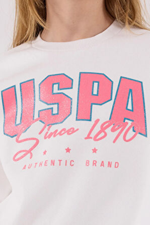 U.S. Polo Assn. Kız Çocuk Eşofman Takımı Beyaz