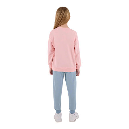 Kız Çocuk Pembe Eşofman Takımı US2317-4