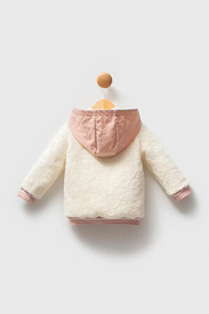 U.S. Polo Assn Kız Bebek Mont Beyaz