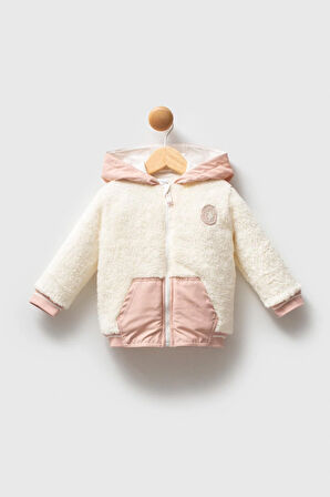 U.S. Polo Assn Kız Bebek Mont Beyaz