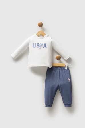 U.S. Polo Assn 3’lü Takım USB2778 Mavi
