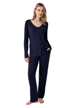 Arnetta Kadın Lacivert Pijama Takımı 3460-S