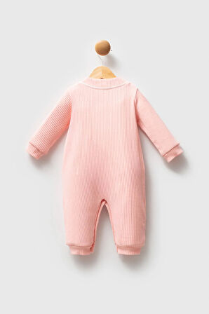 U.S. Polo Assn Kız Bebek Tulum Açık Pembe