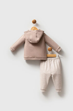 U.S. Polo Assn. Erkek Bebek 3'li Takım Kum