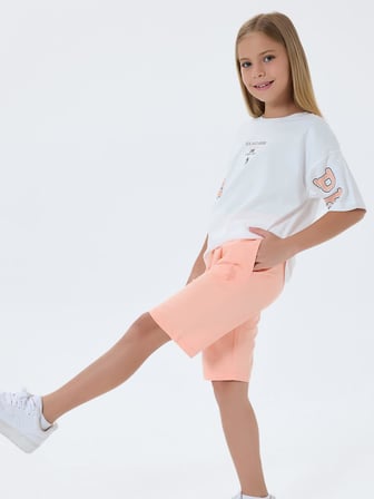 U.S. Polo Assn Kids 4-7 Yaş Takım - Beyaz