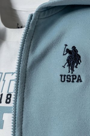 U.S.POLO ASSN. ERKEK BEBEK 3 LÜ TAKIM - MAVİ
