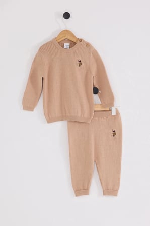 U.SPOLO KIZ BEBEK 2Lİ TAKIM - BİSKÜVİ