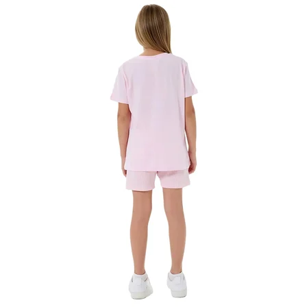 RolyPoly RP3795-G Kız Çocuk Garson Boy Yazlık Şort Takım