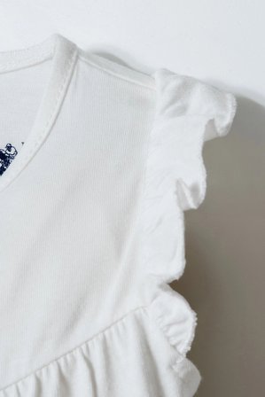 U.S POLO ASSN. KIZ BEBEK T-SHIRT TAKIM - Beyaz