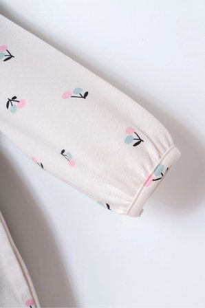 U.S.POLO ASSN. KIZ BEBEK ELBİSE - EKRU