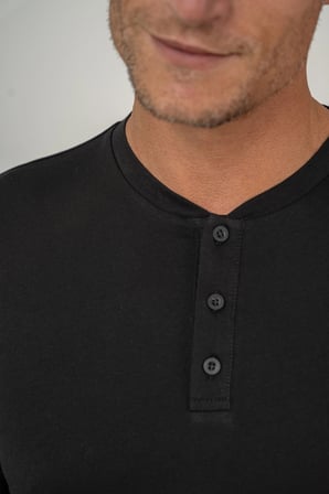 Arnetta 3694 Erkek Uzun Kol Pijama Takımı-Siyah