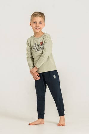 U.S POLO 2635-4 ERKEK ÇOCUK PİJAMA TAKIMI