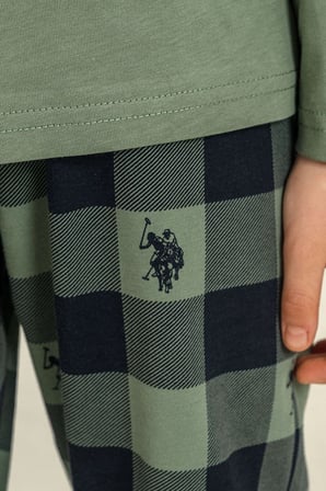 U.S POLO US2647-G ERKEK ÇOCUK PİJAMA TAKIMI