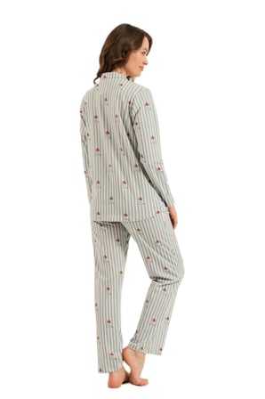 Arnetta Kadın Yeşil Pijama Takımı AR3735-S