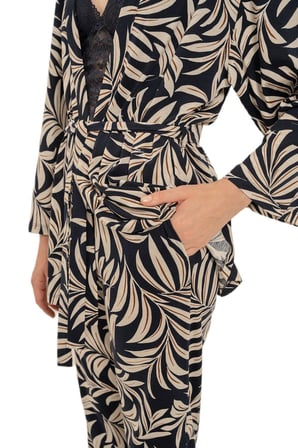 Arnetta Kadın Lacivert 3'lü Pijama Takım 3740-S 