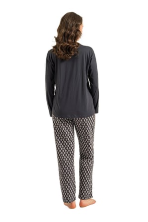 Arnetta Kadın Antrasit Pijama Takımı 3749-S
