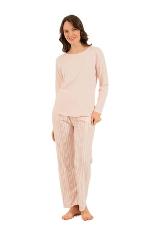 Arnetta Kadın Pembe Pijama Takımı 3753-S